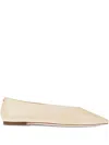 Shop Aeyde Pointed-toe Ballet Flat