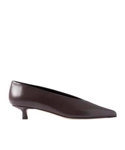 Aeyde Pointed-toe High Heels In Brown