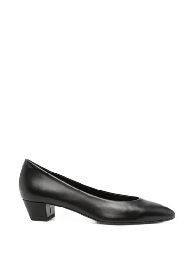 Aeyde Pointed-toe Leather Pumps In Black