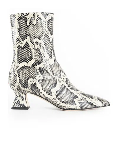 AEYDE REGAL HEEL PATTERNED BOOTS