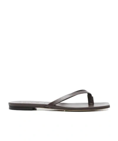 Aeyde Renee Flip Flop In Black