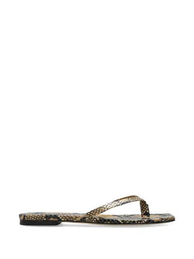 Aeyde Renee Mules In Brown