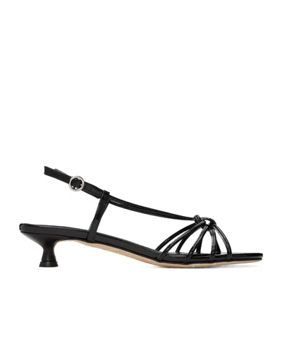 Aeyde Rhonda Mid-heel Sandals In Black