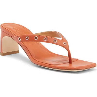 Aeyde Riva Sandal In Tangerine