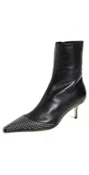 Aeyde Roe Mini Studs Heels Black