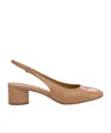 Aeyde Round Toe High Heels In Brown