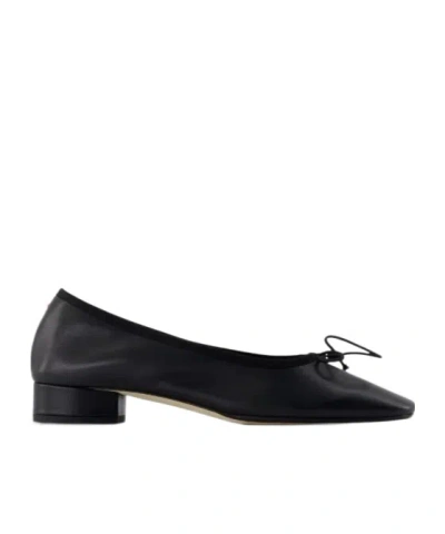 Aeyde Round-toe High Heels In Black