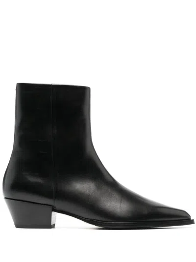 Aeyde Ruby Calf Leather Black Shoes