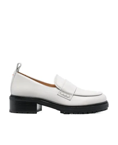 AEYDE RUTH 40MM ROUND-TOE LOAFERS