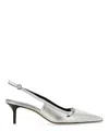 Aeyde Women's Saba Slingback Sandal In Silver