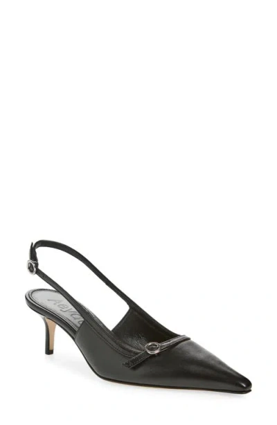 Aeyde Saba Slingback Pump In Black