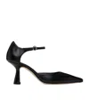 Aeyde Salvi Nappa Leather Pumps In Black