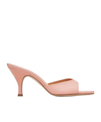 Aeyde Samia High-heeled Sandals In Pink
