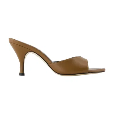 AEYDE AEYDE SAMIA PUMPS -  - LEATHER - BROWN