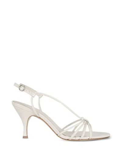 Aeyde Solange Patent Calf Leather In White