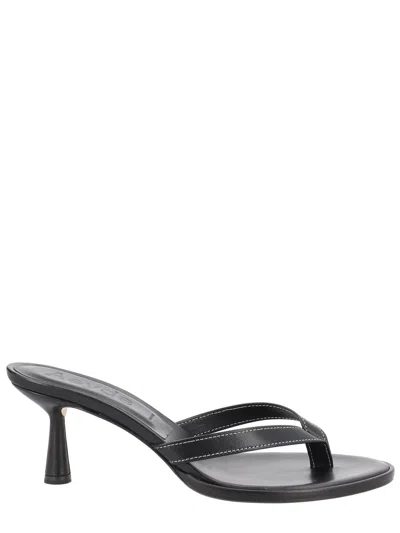 Aeyde 75mm Daphne Heeled Pumps In Black