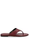 Aeyde Bordeaux Nappa Leather Cross Breed Lamb Leather Flats In Brown