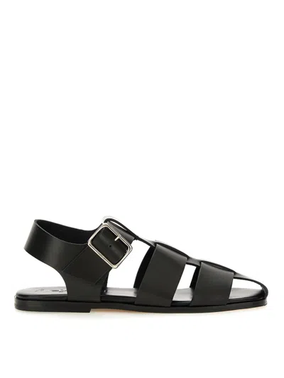 Aeyde Aeydē "whit" Sandal In Black