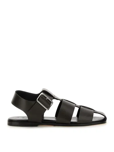 Aeyde Aeydē "whit" Sandal In Black