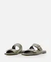 Aeyde Open-toe Slippers In Cement