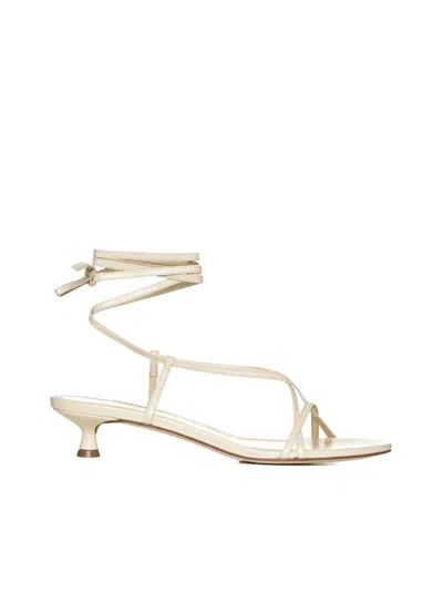 Aeyde Sandals In Creamy