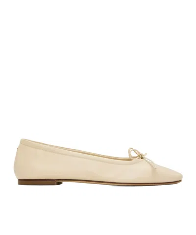 Aeyde Shallow Ballet Shoes In Nude