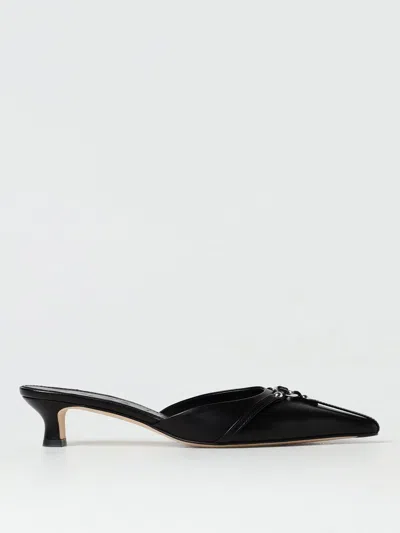 Aeyde Black Iita Heels