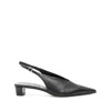 Aeyde Oti Slingback Pointed Toe Pump In Black