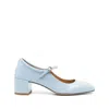 Aeyde Aline 45mm Pumps In Blue