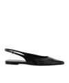 Aeyde Annora Pointed Flat Pumps In Black