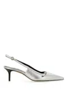 Aeyde Women's Saba Slingback Sandal In Silver