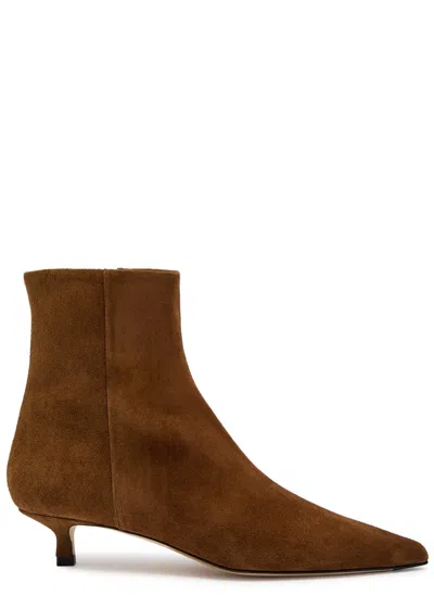 AEYDE AEYDE SOFIA 40 SUEDE ANKLE BOOTS
