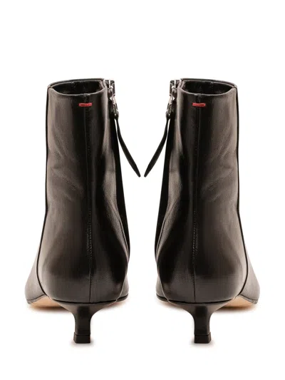 Aeyde Sofie Boot In Luxurious Nappa Leather In Black