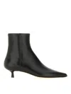 Aeyde Woman Ankle Boots Black Size 6 Leather In Black
