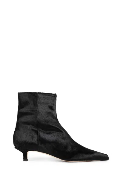 AEYDE SOFIE PONYHAIR ANKLE BOOTS