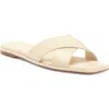 Aeyde Sonia Slide Sandal In Creamy