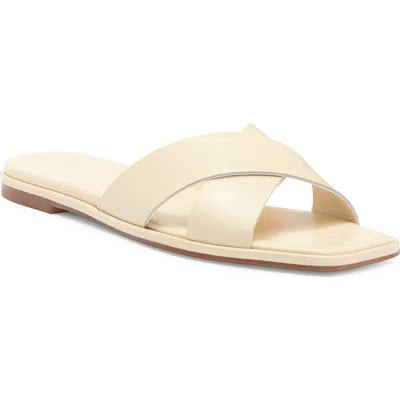 Aeyde Sonia Slide Sandal In Creamy