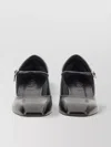 Aeyde Square Toe Leather Block Heel Pumps