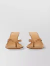 Aeyde Square Toe Mid Heel Sandals