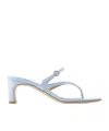 Aeyde Giselle Sandals -  - Leather - Blue In Blue
