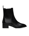 Aeyde Square-toed Boots In Black