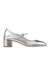 Aeyde 45mm Aline Laminated Leather Pumps In Multi