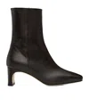 Aeyde Brown Tabitha Ankle Boots In Black