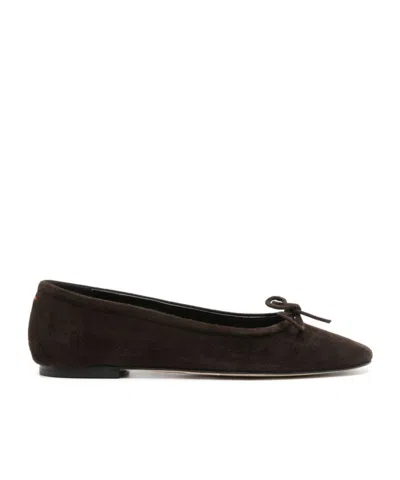 AEYDE SUEDE BALLERINA SHOES