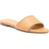 Aeyde Sumi Slide Sandal In Chai