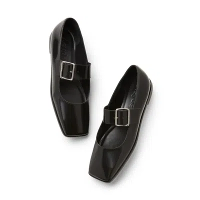 Aeyde Sunny Mary Janes In Black