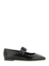 Aeyde Sunny Polido Dancer Lamb Leather Flats