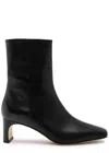 Aeyde Tabitha 65 Leather Ankle Boots In Black