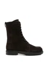 Aeyde Tate Lace-up Boots In Multi