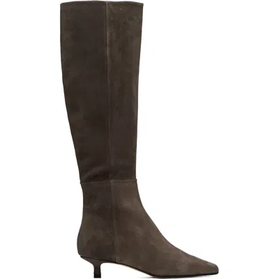 Aeyde Taupe Sabrina Knee-high Boots